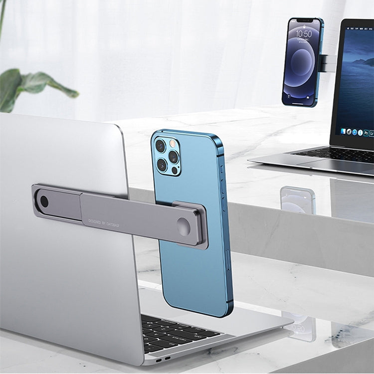 Oatsbasf Aluminum Alloy Mobile Phone Computer Sync Screen Bracket - Gray