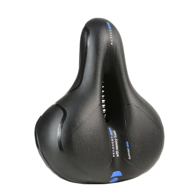 Blue Bicycle Seat Saddle - Comfortable, Waterproof, and Shock-Absorbing