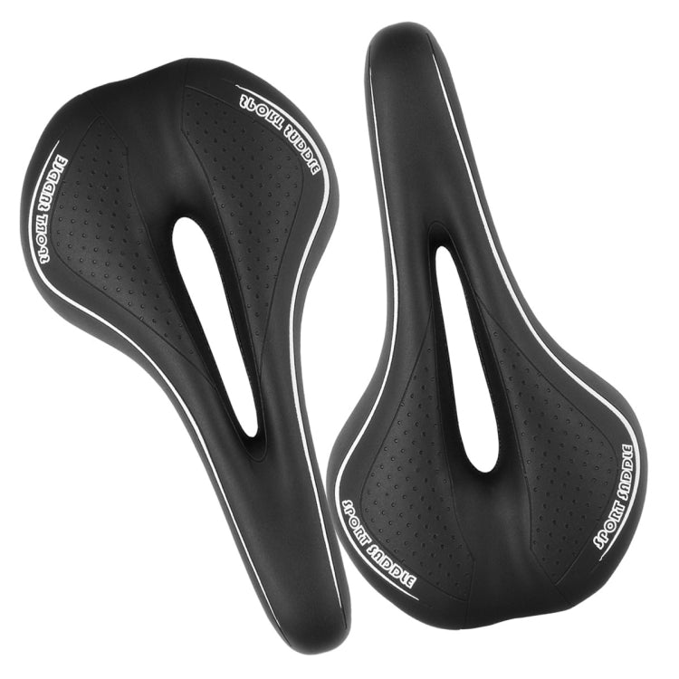 YAFEE YF-1018 Black Mountain Bike Saddle with Shock Absorption