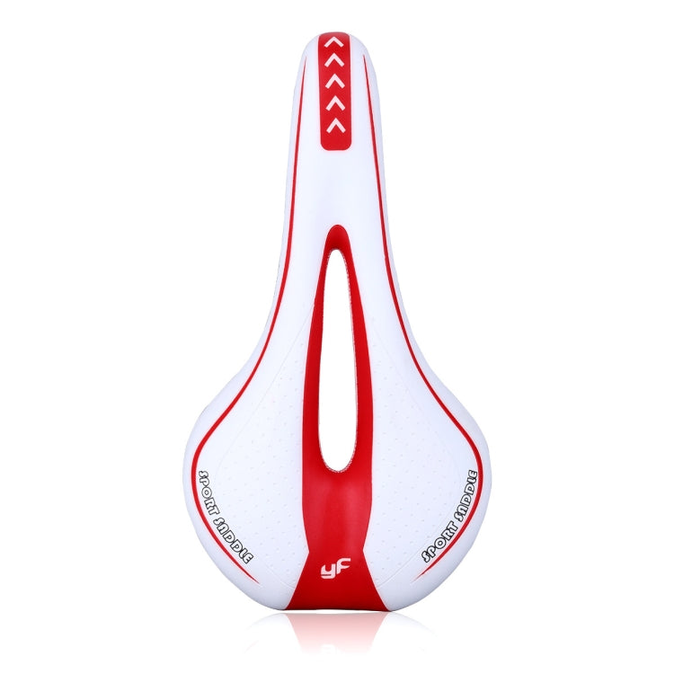 YAFEE YF-1018 Mountain Bike Saddle - White Red