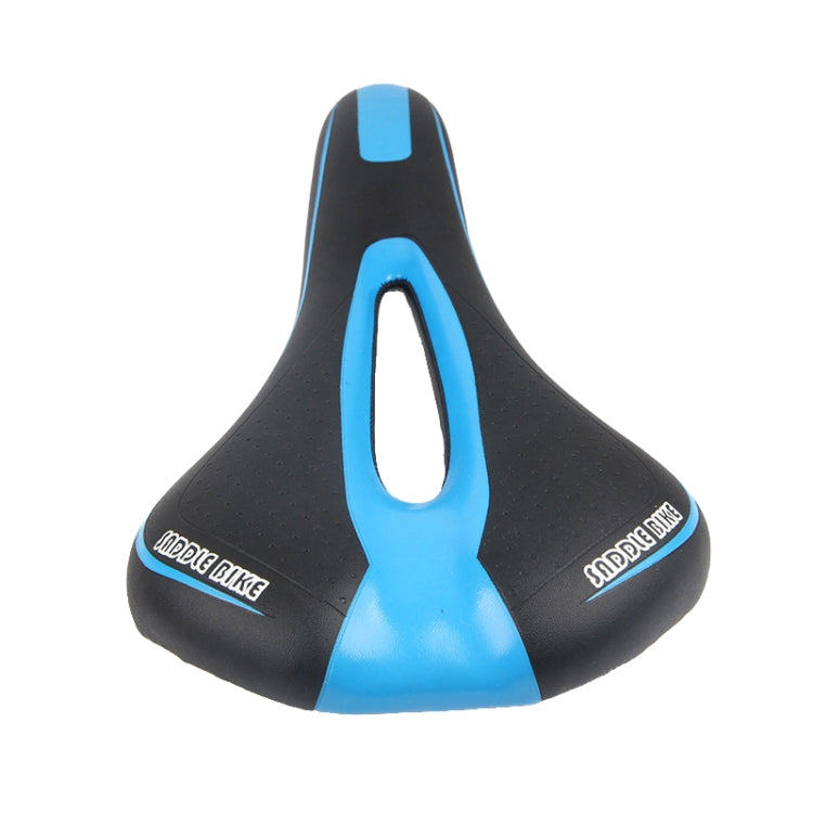 Mountain Bike Saddle Road Bike Folding Car Seat Cushion Cycling Equipment in Black Blue (No Standard)