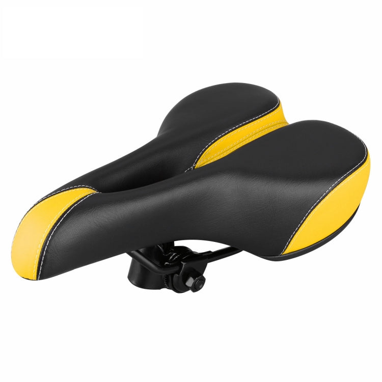 Comfy Mountain and Road Bike Saddle Seat (Yellow)