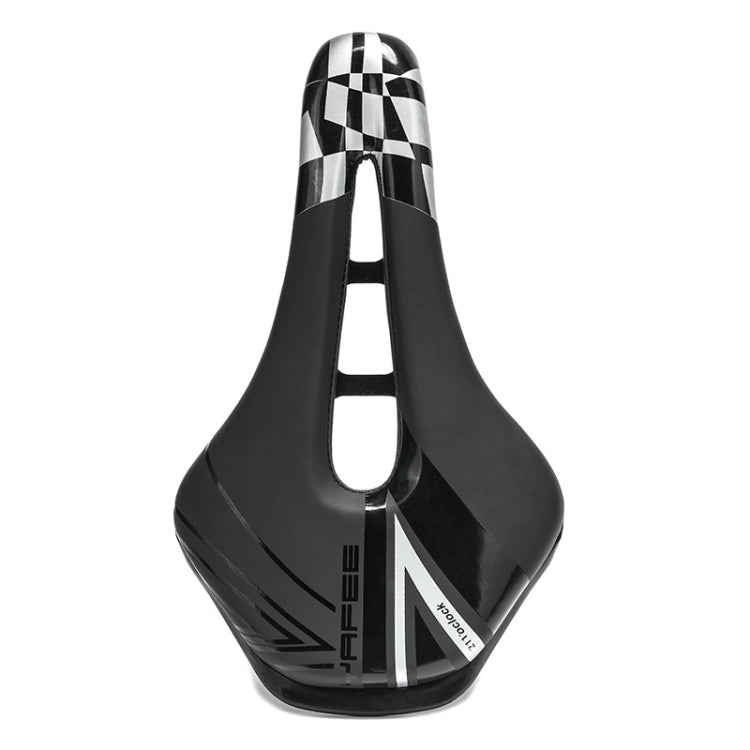 YAFEE YF-1128 Silver Mountain Bike Seat with Wide, Soft, and Ventilated Design
