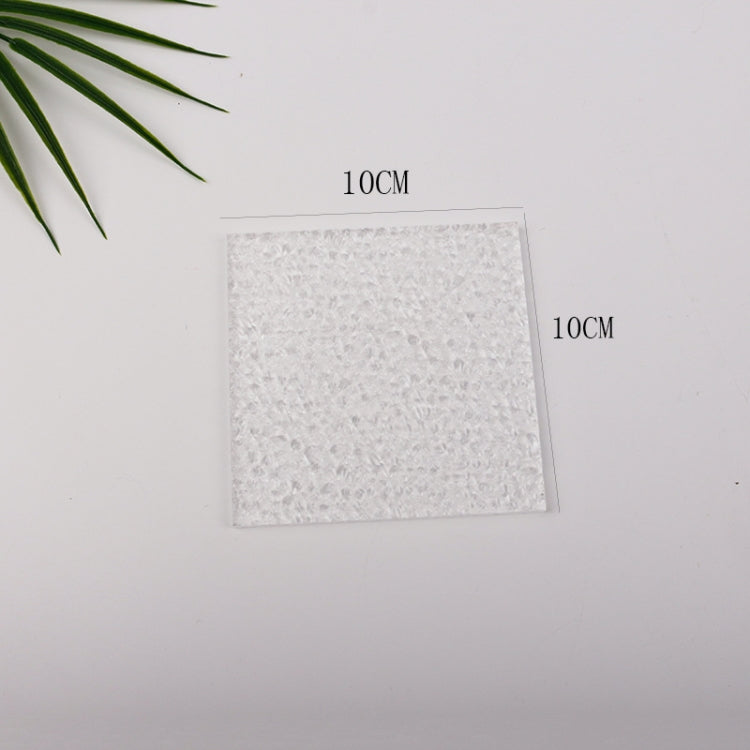 3-Piece Acrylic Texture Background Boards with Ice Pattern (10 x 10cm)