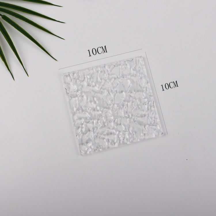3 Piece Acrylic Texture Background Board Photo Props with Water Ripple Design