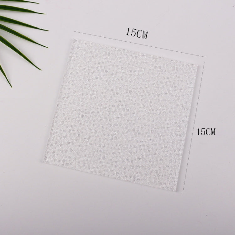 Acrylic Texture Background Board 15 x 15cm - Ice Pattern Geometric Ornaments