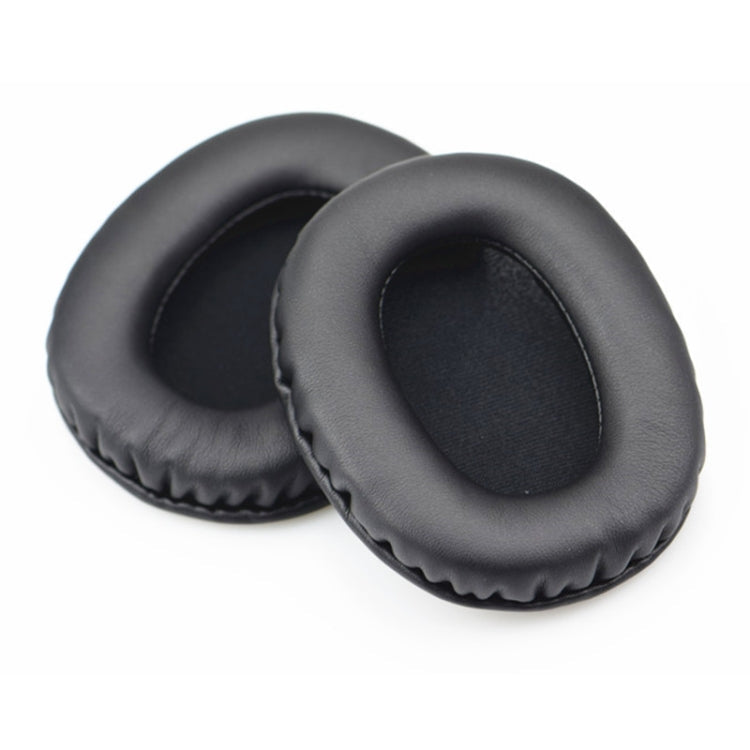 2-Pack PU Leather Earphone Sponge Covers for Edifier W800BT/W808BT/K800/K830/K815P (Black)