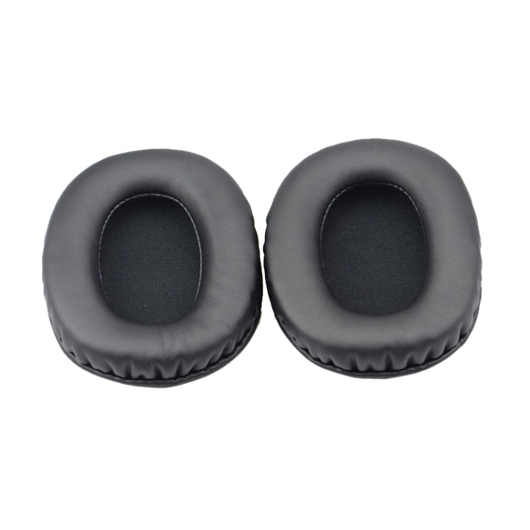 2-Pack PU Leather Earphone Sponge Covers for Edifier W800BT/W808BT/K800/K830/K815P (Black)