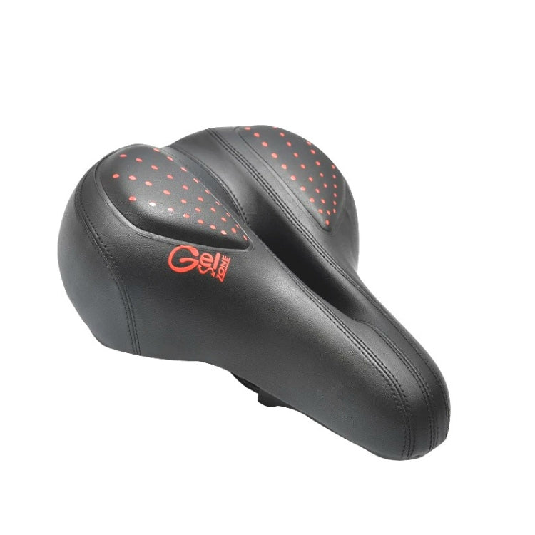 Silicone Bicycle Saddle for Enhanced Riding Comfort (Red)