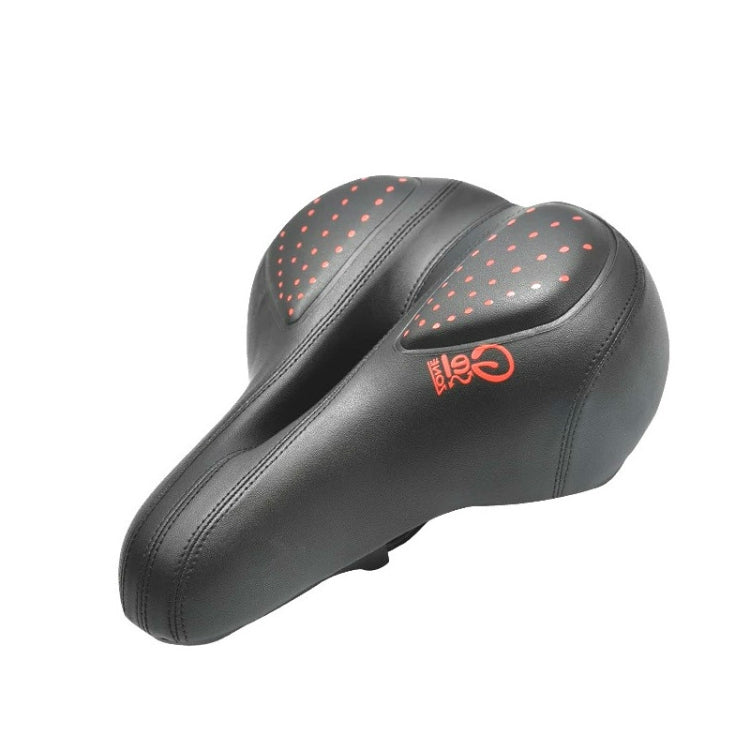 Silicone Bicycle Saddle for Enhanced Riding Comfort (Red)