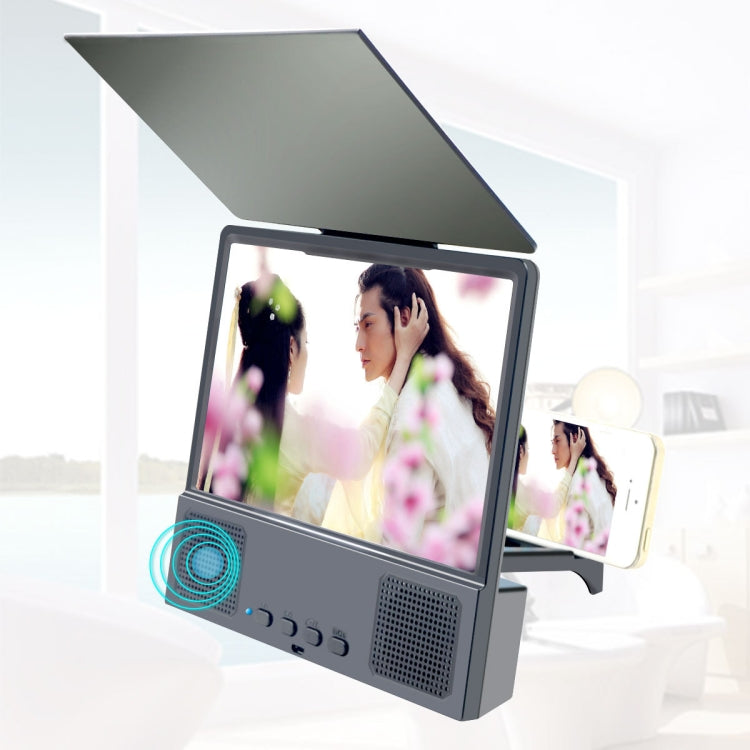 L8 8.5 Inch Mobile Phone Screen Amplifier with Bluetooth Subwoofer Speaker
