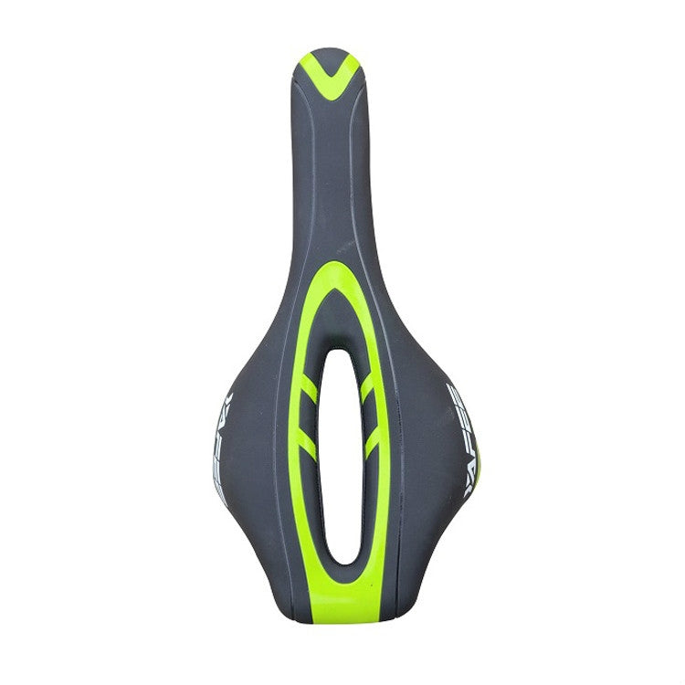 YAFEE Mountain Bike Saddle with Hollow Design for Ventilation and Comfort (Green)