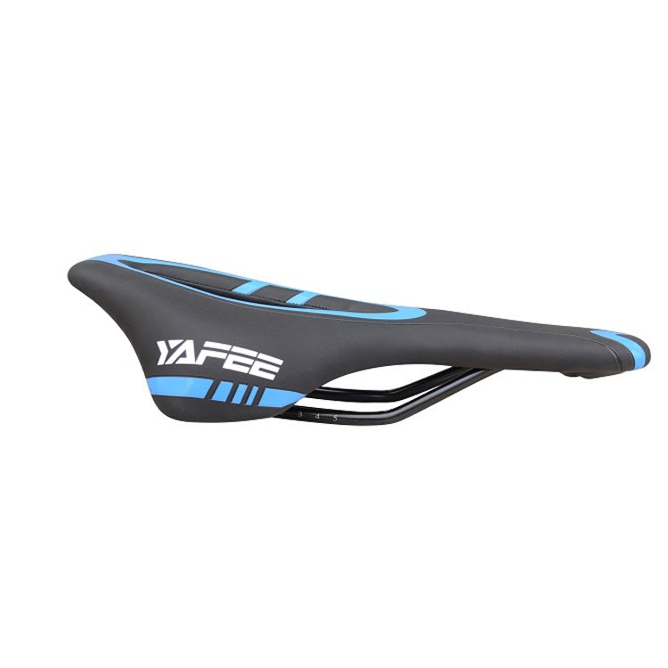 YAFEE Mountain Bike Saddle with Hollow Design for Ventilation and Comfort (Green)