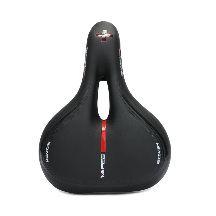 YAFEE Red Mountain Bike Saddle with Taillight and Comfort Design