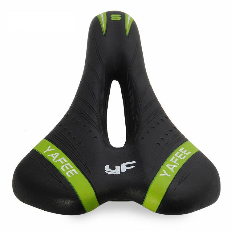 YAFEE Green Bicycle Seat Cushion with Hollow Design