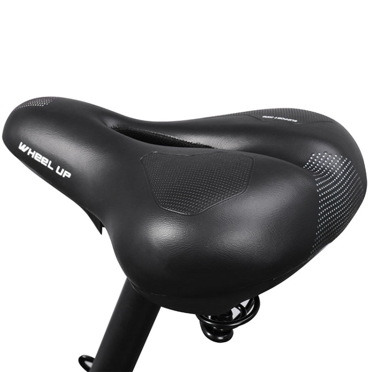 Shock Absorbing Mountain Bike Saddle with Comfortable Cushion and Spring Accessories