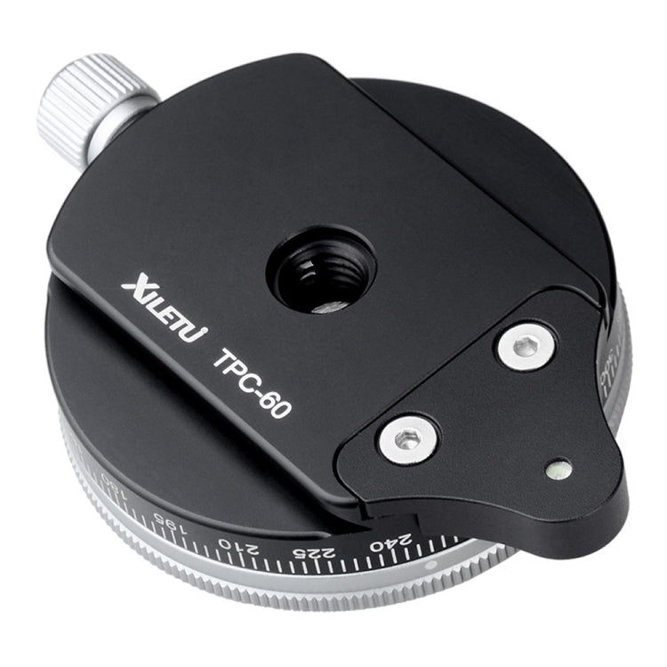 Xiletu TPC60 Lightweight 360-Degree Rotating Panoramic Head Tripod Holder for SLR Cameras