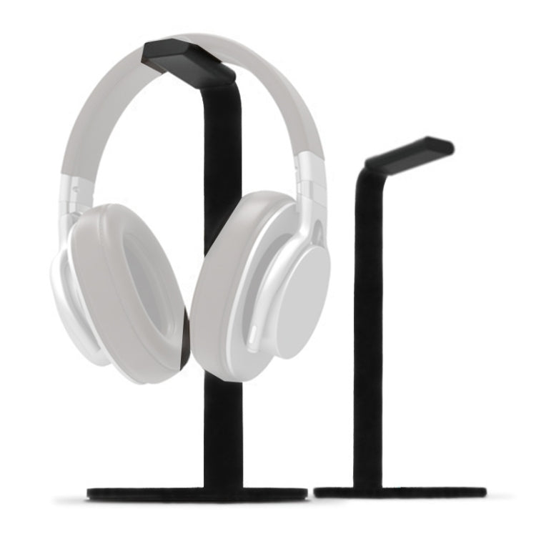 Aluminum Alloy H-Stand Headphone Display Stand, Black