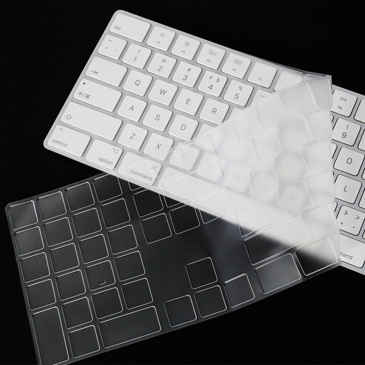 Transparent TPU Nano Long Keyboard Protective Film for iMac 2017 Magic Keyboard (with Numeric Keypad) - T17606