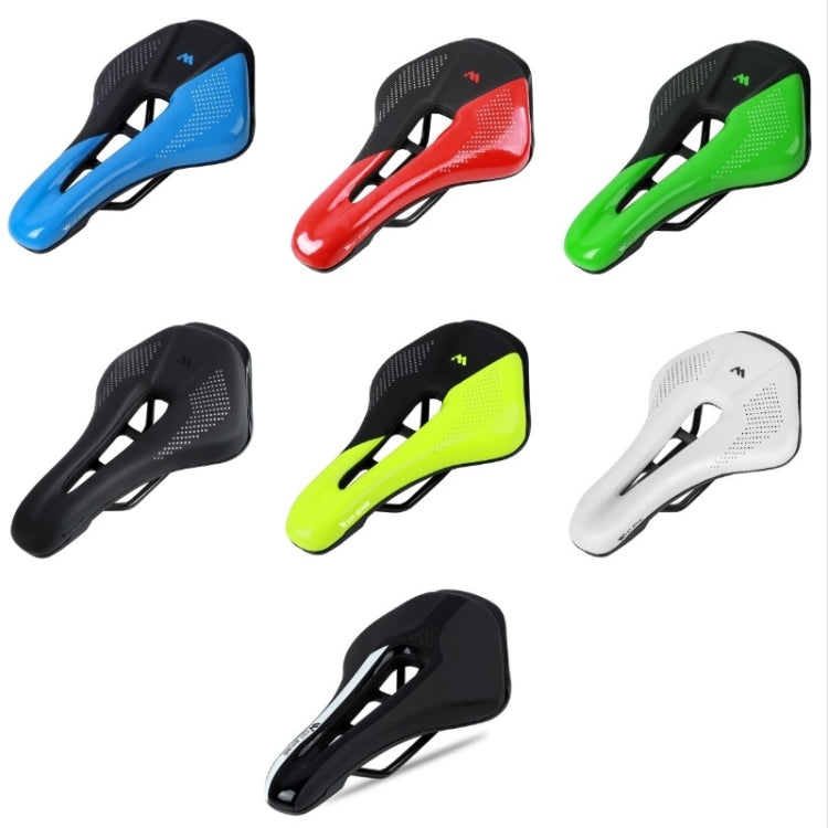 WEST BIKING Cycling Seat Hollow Breathable Comfortable Saddle Riding Equipment (Dark Green)
