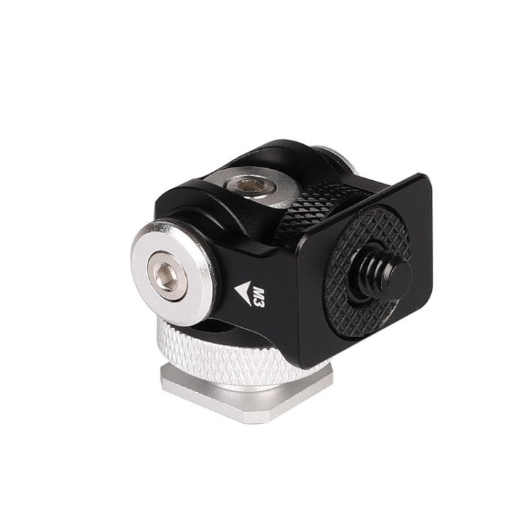 Swivel Mini Tripod Ball-Head with Cold Shoe Mount Adapter