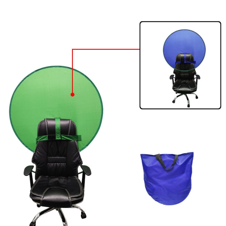 Double Layer M Blue Green 110cm Live E-Sports Folding Background Board