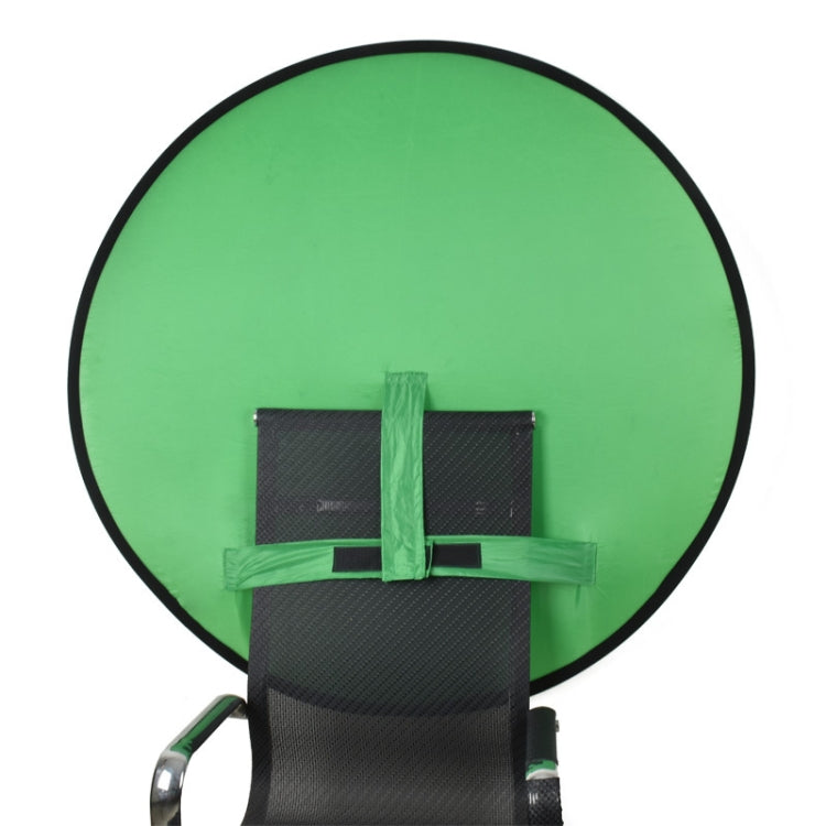 110cm EY-068 Green Background Cloth Folding ID Photo Backdrop Screen
