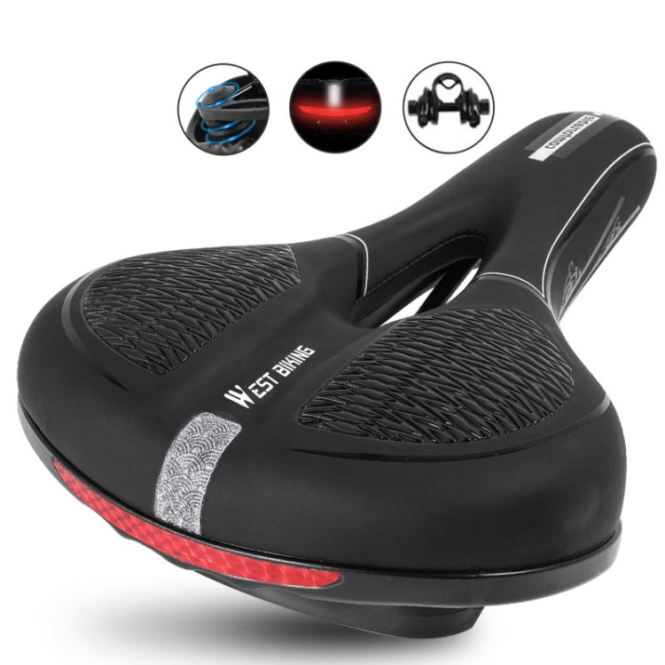 WESTBIKING Mountain Road Bike Reflective Seat Cushion for Enhanced Riding Comfort
