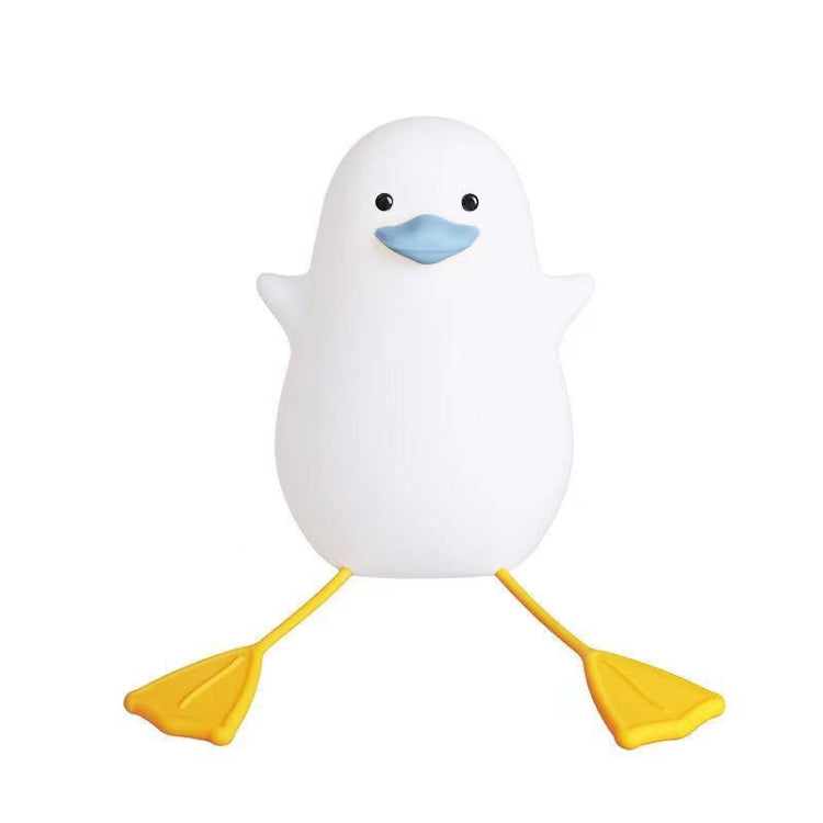 Silicone LED Night Light Mobile Phone Holder(Blue Mouth)