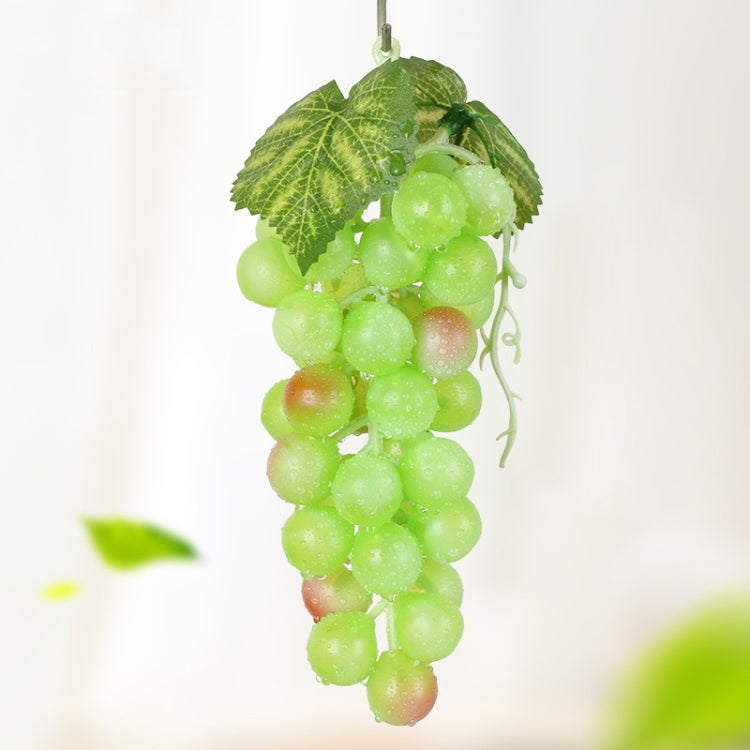 Lifelike Green Grapes Simulation Fruit (4 Bunches)