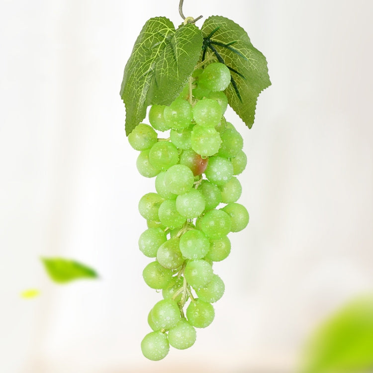 60 Green Grapes Simulation Fruit Bunches - Set of 4