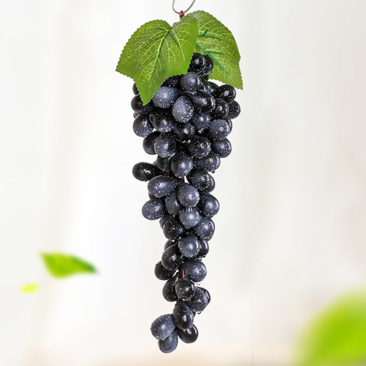Realistic Black Grapes Simulation Fruit - PVC Props for Decor and Photography