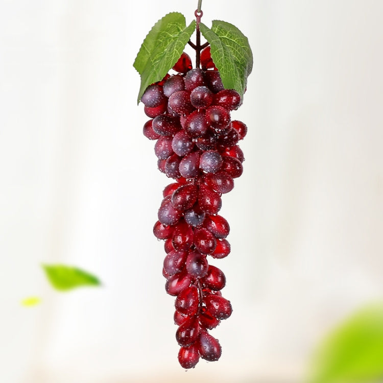 Realistic Red Grapes Simulation Fruit Props
