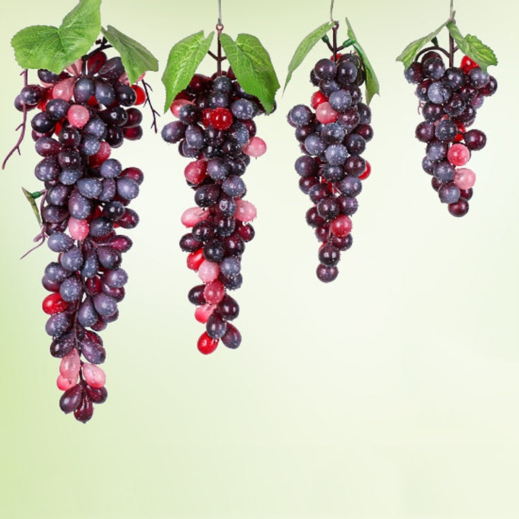 Realistic Simulation Agate Grapes - 85 Grains, 2 Bunches