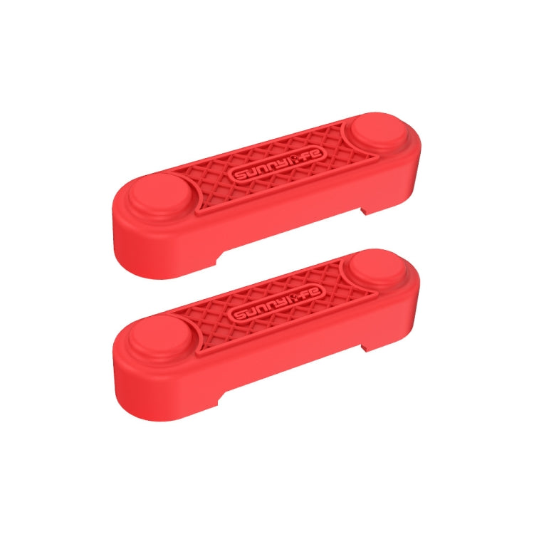 Sunnylife Silicone Propeller Motor Cover Fixer Guard for Mini 2 / Mavic Mini (Red)