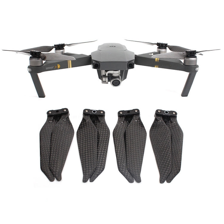 Sunnylife Carbon Fiber Noise Reduction Propellers for DJI Mavic Pro