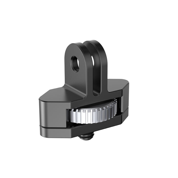 Sunnylife 1/4 inch Metal Adjustable Adapter for DJI Pocket 2, FIMI PALM 2, and Insta360 One X-2 (Dark Grey)