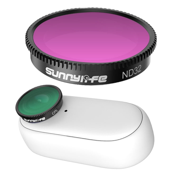 Sunnylife Sports Camera Filter Set for Insta360 GO 2 - ND32 Color
