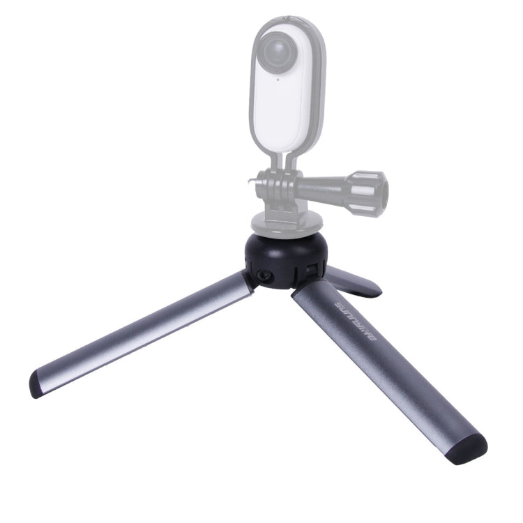 Sturdy Aluminum Alloy Mini Tripod for Insta360 GO / DJI Osmo Action / GoPro