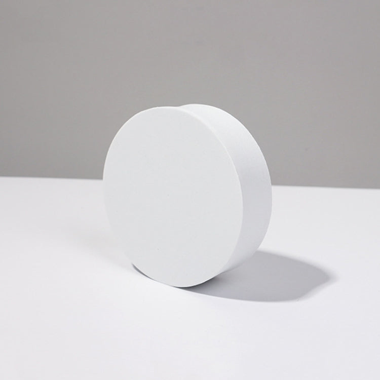 8 Piece Geometric Cube Photo Props Set in Small White Cylindrical Color