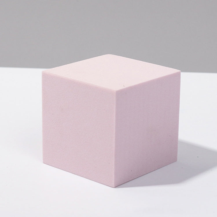 8 Piece Geometric Cube Photo Props Set - Large Light Pink Square Color