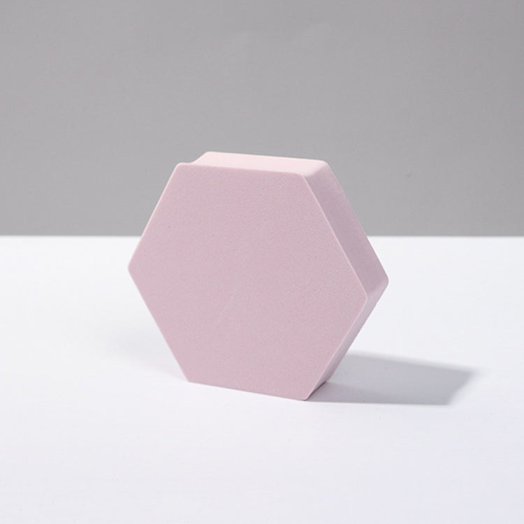 8 Piece Geometric Cube Photo Props Set with Small Light Pink Hexagon Color Option
