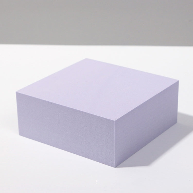 8 Pieces Geometric Cube Photo Props - Small Purple Rectangular