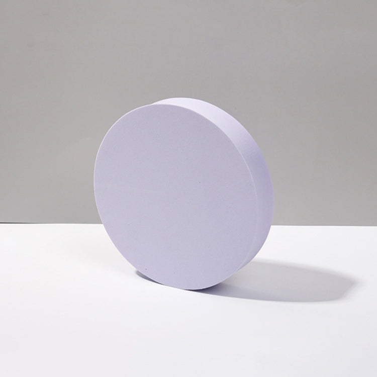 8 Piece Geometric Cube Photo Props Set with Small Purple Cylinder