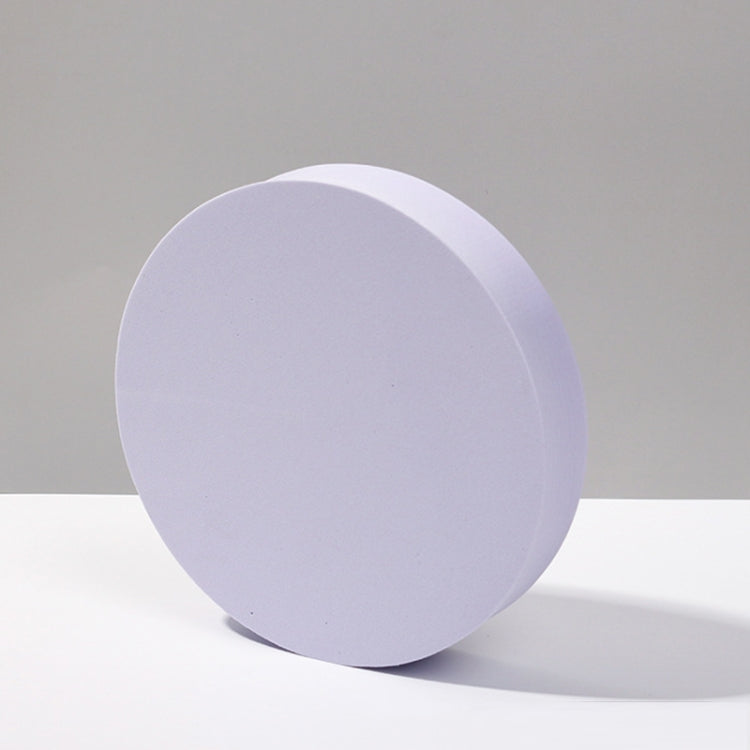 8-Piece Geometric Photography Props Set - Large Purple Cylinder Color