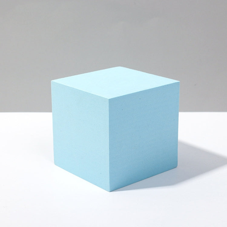 Geometric Cube Photography Props Set of 8 - Light Blue Square