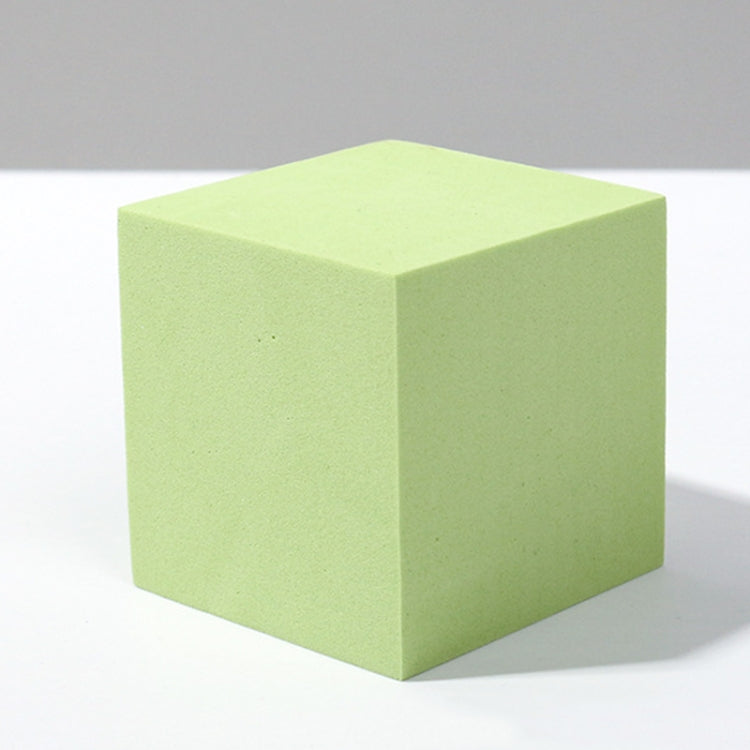 8 Piece Geometric Cube Photo Props Set, Large Green Square