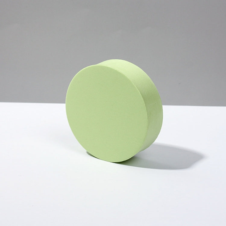 Geometric Cube Photo Props Set with Small Green Cylinder