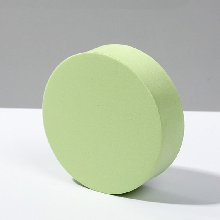 Geometric Cube Photo Props Set of 8, Large Green Cylinder