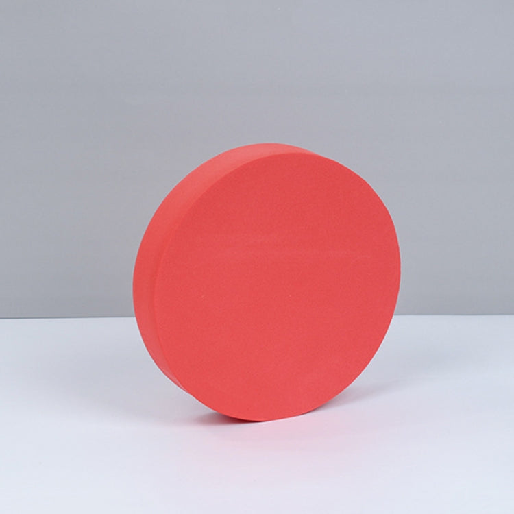 8-Piece Geometric Cube Photo Props Set in Small Red Cylinder Color